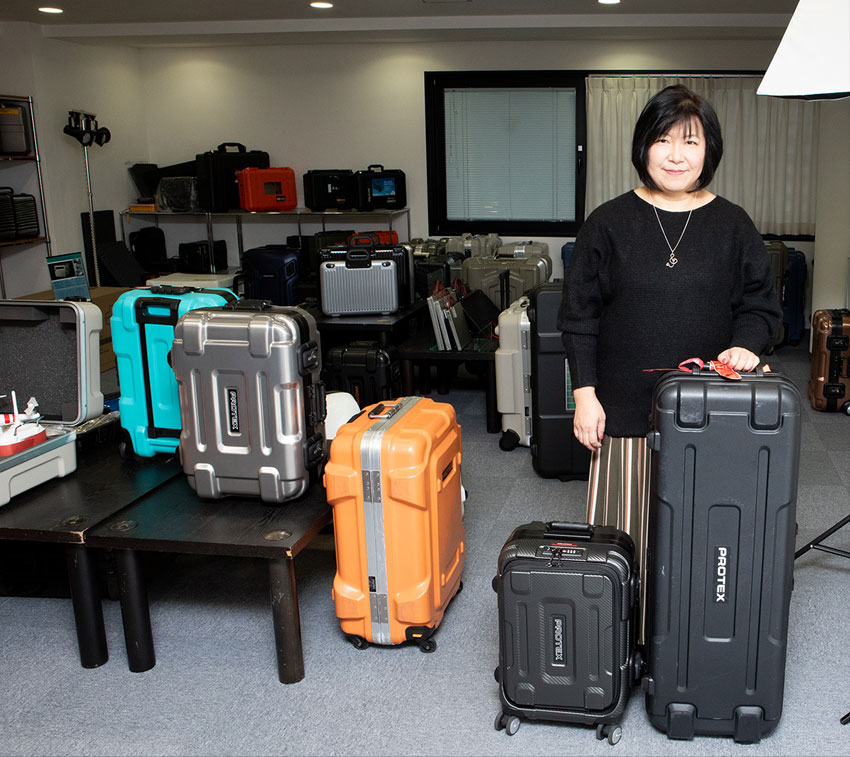 下村陽子さん愛用キャリー