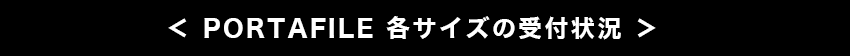 PORTAFILEサイズ