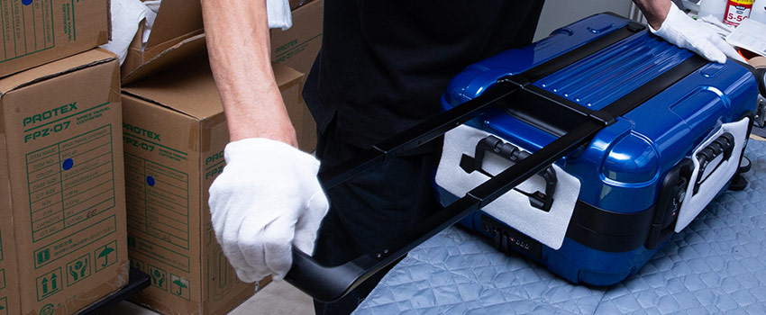 出荷前に製品はすべて玉村工場で品質検査