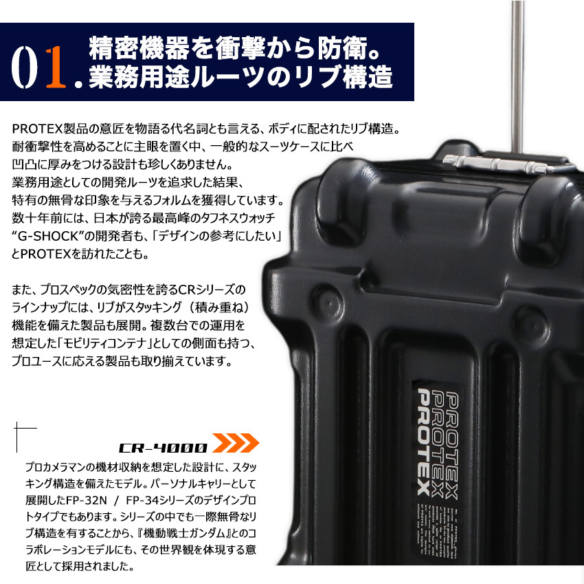 タフネスケースの流儀 | PROTEX（プロテックス）公式サイト