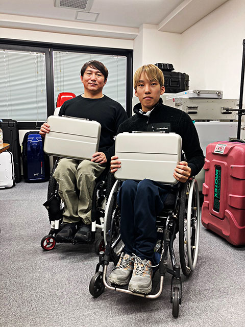 チェアスキー代表選手