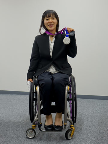 パラカヌー代表瀬立モニカ選手