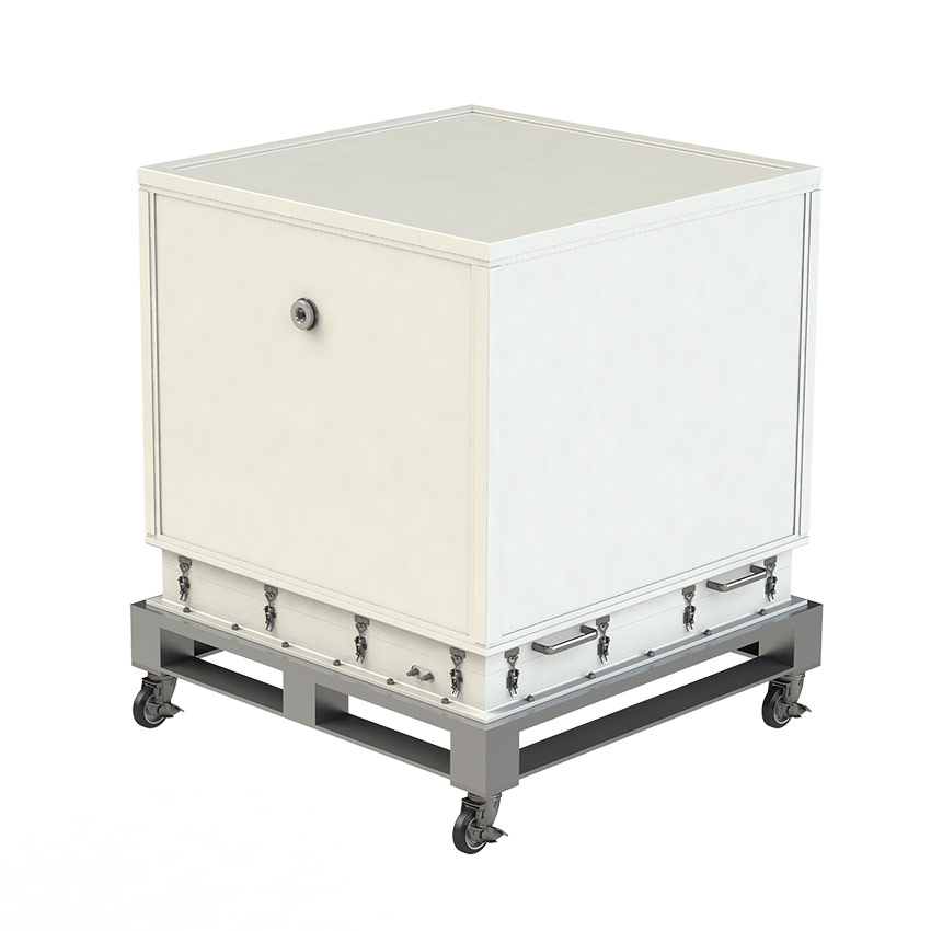 開発中のアルミコンテナ