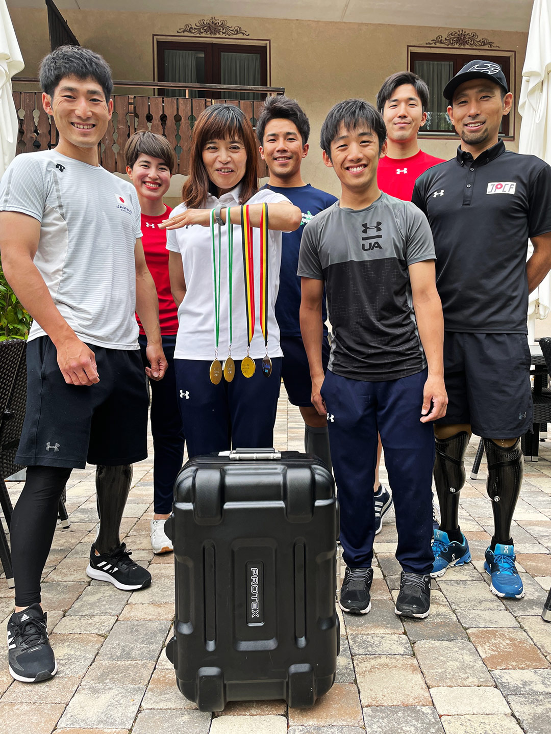 パラサイクリング日本代表専属トレーナーにFP-32N提供中