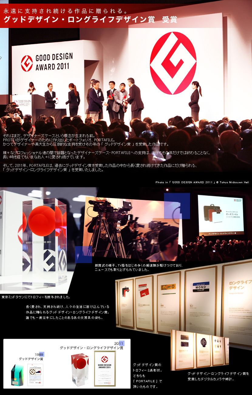 PORTAFILEグッドデザイン賞