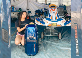 松井沙麗選手から写真が届きました