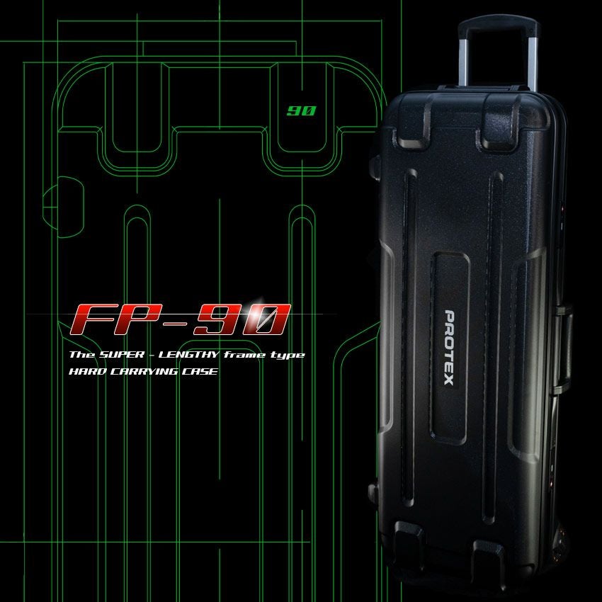 受託手荷物対応＞86cm収納×容量70L長尺スリムキャリーFP-80 | PROTEX